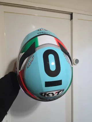 Casco KYT Equipo Leopard XXL