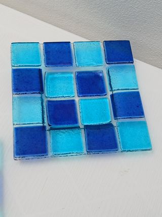 Posacenere in vetro stile Murano