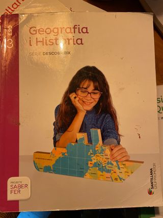 Libro Geografia I Història 3 ESO Santillana