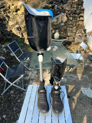 PROTESIS TRANSFEMORAL DE ALUMINIO