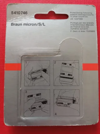 Testine Braun micron/S/L 5410746