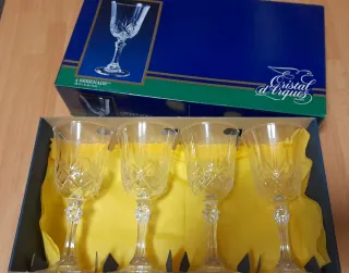 Bicchieri cristallo vino Cristal d'Arques France