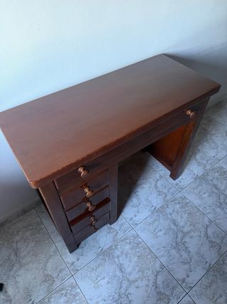 Mesa de madera maciza 88x38cm