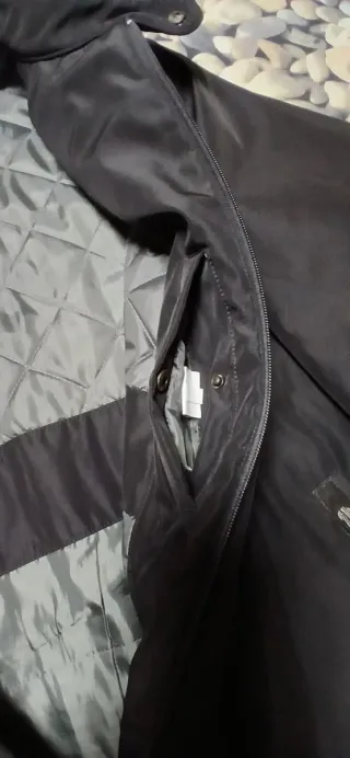 Chaqueta acolchada hombre 5XL marrón oscuro