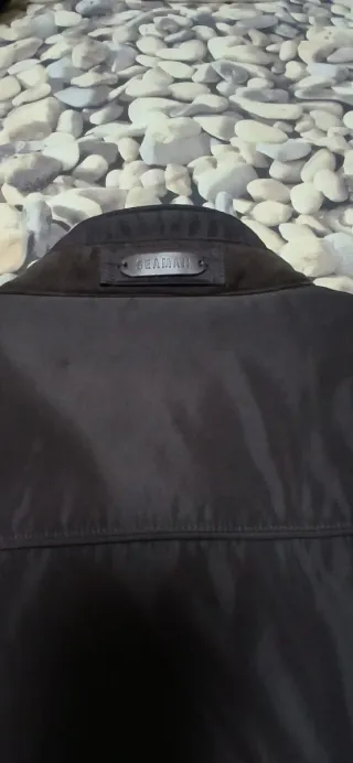 Chaqueta acolchada hombre 5XL marrón oscuro