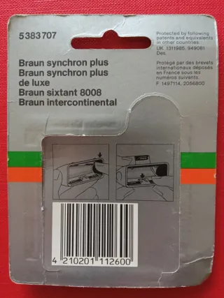 Testine Braun 383 Originali