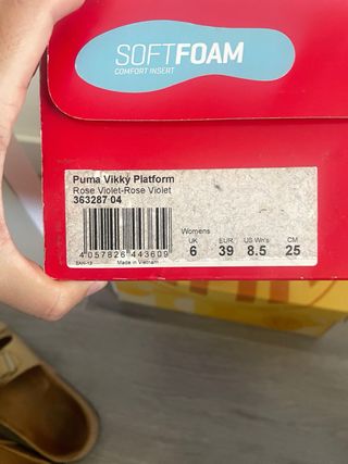 Zapatillas Puma Plataforma Rosa