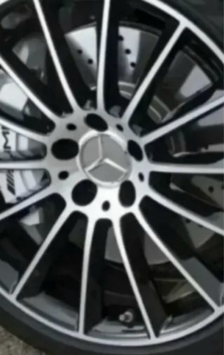 Tapas de buje Mercedes Benz 75mm