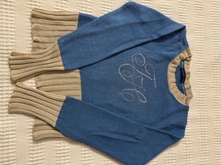 Jersey Tommy Hilfiger Azul y Beige