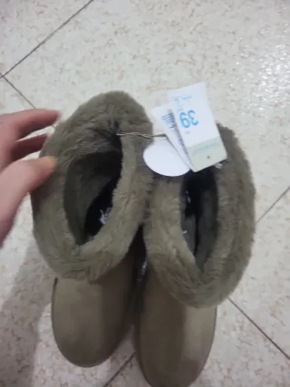 Botas Primark Beige Talla 39