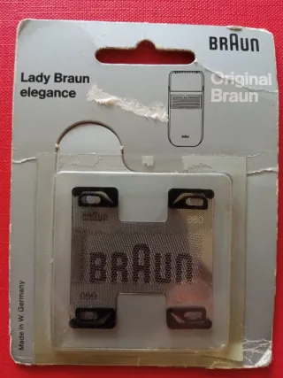 Testine di ricambio Braun Lady Braun