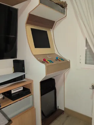 Mueble retro, maquina Arcade, Bartop Mame botones