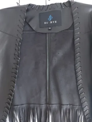 Chaqueta DI BYE con flecos Talla 40