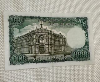 Billete 1000 Ptas 1971 Echegaray EBC+ Sin Serie