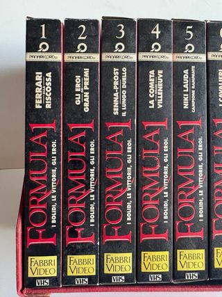 Formula 1 VHS - Collana Completa