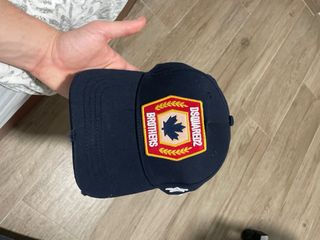 Gorra Dsquared2 Azul Original Comprada en OUTLET