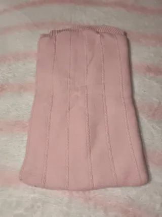 Saco para bebé recién nacido rosa