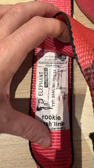 Slackline Elephant Rookie 15m