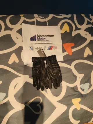 Guantes de moto BMW negros