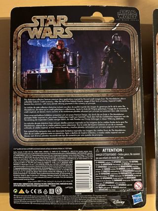 Star Wars Black Series Mandalorian 2 Figuras