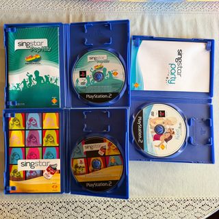 Lote Singstar PS2 PAL ESP