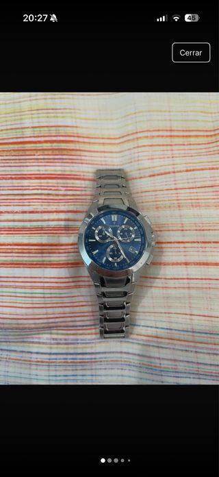 Reloj Festina Cronógrafo Azul Acero