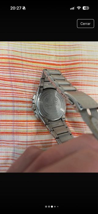 Reloj Festina Cronógrafo Azul Acero