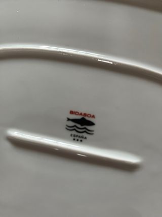 Bandeja Bidasoa Porcelana Diseño Círculos