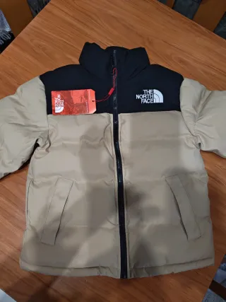 Chaqueta The North Face Niño Beige/Negro