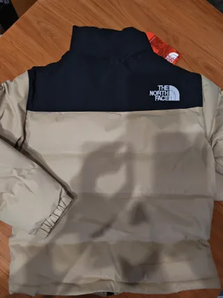 Chaqueta The North Face Niño Beige/Negro