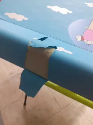 Cambiador Bañera Jane Azul y Verde