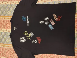 Camiseta Hollister Negra Manga Larga