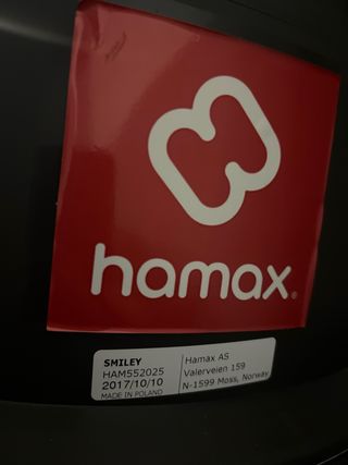 Hamax Silla Bicicleta Niño 3 Años