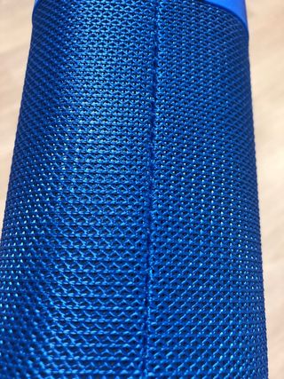 Barra de sonido azul