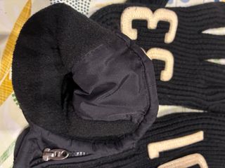 Guantes G-Star RAW negros con cremallera