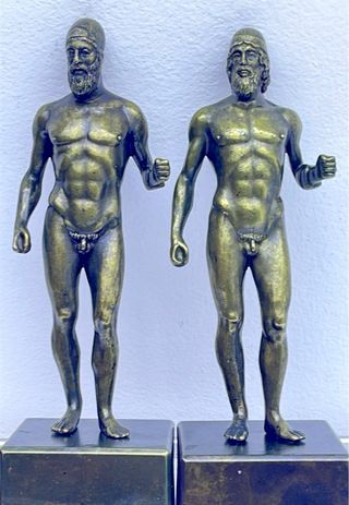 Coppia Bronzi Guerrieri Riace