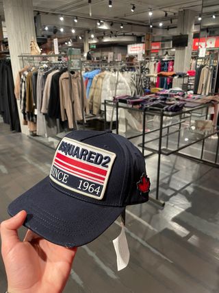 Gorra DSQUARED2 Azul y Roja