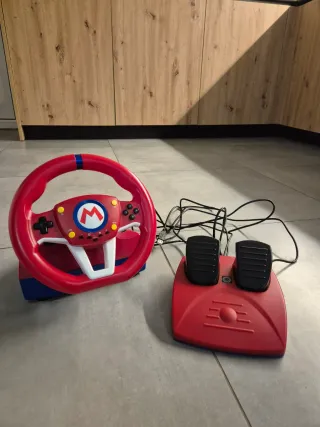 Volante y pedales Mario Kart para Nintendo Switch