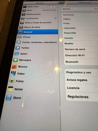 iPad 1ª Gen 16GB WiFi Plata coleccionistas