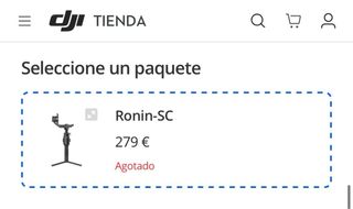 DJI Ronin-SC Gimbal Estabilizador