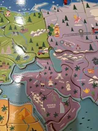 Puzzle Mundo Educativo Infantil