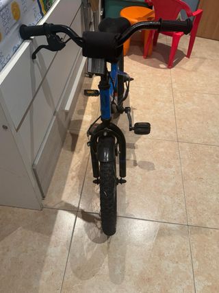 Bicicleta infantil azul 4-6 años marca prometheus
