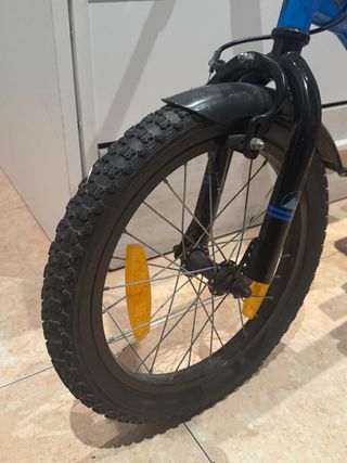 Bicicleta infantil azul 4-6 años marca prometheus