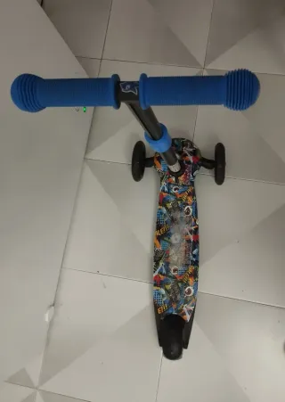 Patinete 3 Ruedas Infantil Luces LED