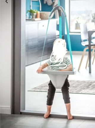 Columpio bebé con asiento acolchado