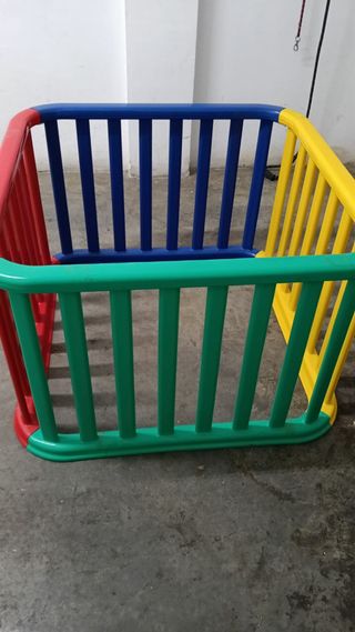 Parque infantil de plástico multicolor Desmontable
