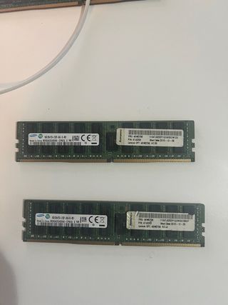Lote 2x Samsung DDR4 RAM 8GB