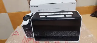 Radio despertador con proyección