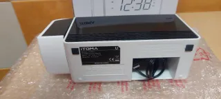 Radio despertador con proyección