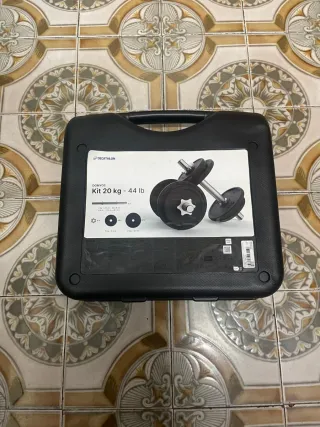Maletín Pesas 20kg DOMYOS